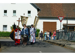 Bittprozession an Christi Himmelfahrt (Foto: Karl-Franz Thiede)